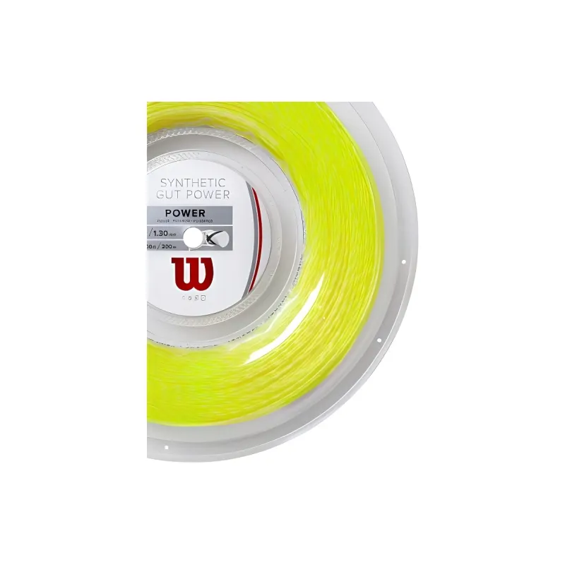 Wilson Tennis Racket Strings Unisex Yellow-1