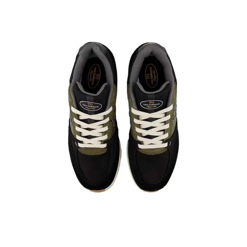New Balance Numeric 933 Andrew Reynolds Black Olive-3