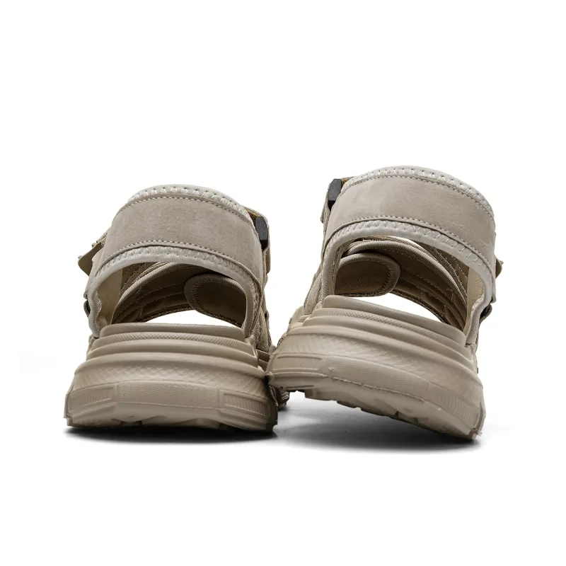 JEEP SPIRIT Beach Sandals Men's Brown-3