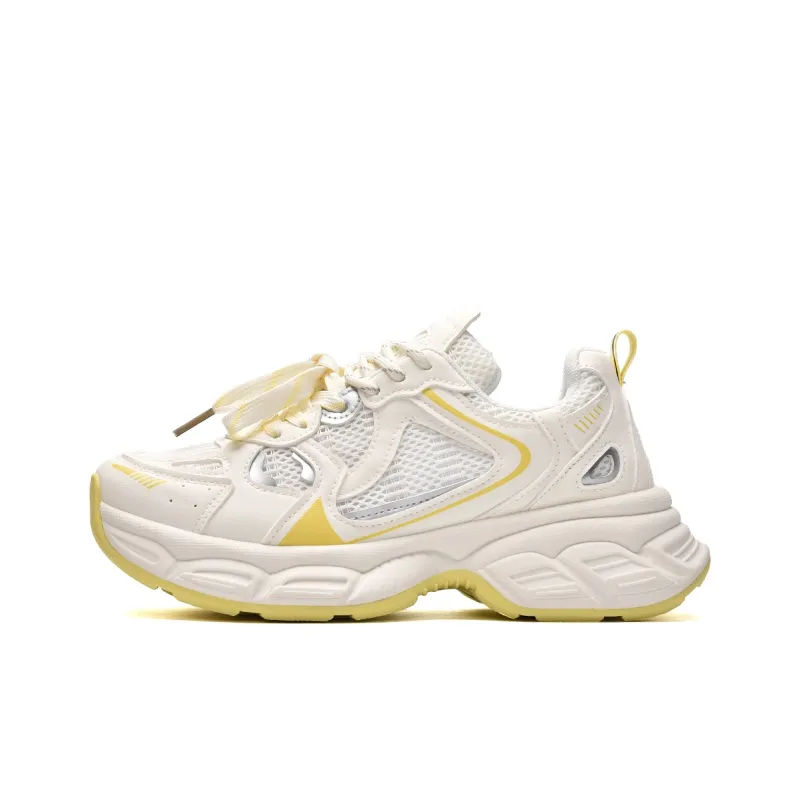 MISTERY Breathable And Lightweight Low Top Chunky Sneakers Women's-10