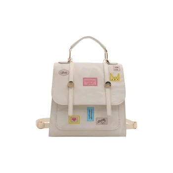TOUTSEUL YOLO PU Backpack Regular Women's White