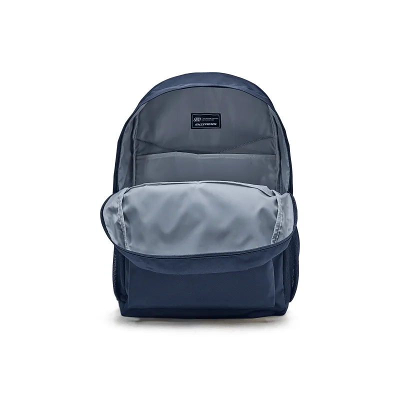 Skechers Fabric Backpack Regular Unisex Navy Blue-3