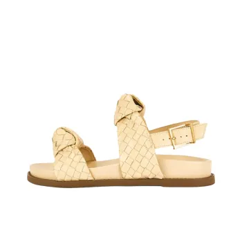 Schutz One Strap Sandals Women's Yellow