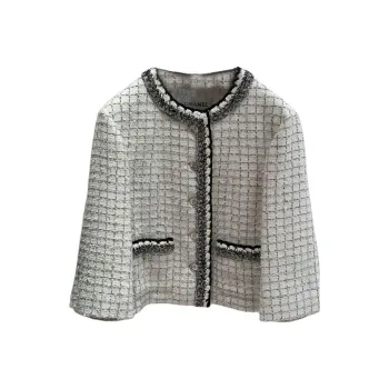 CHANEL 25S Jackets & Coats Women's White