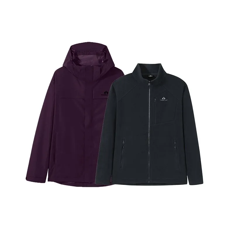 PIONEER CAMP Water-Resistant Windproof Breathable Wear-Resistant Warm Water-Repellent Windbreaker Jacket Unisex-136