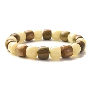 Abby's Wonderland White Jade Bodhi Bracelets Unisex