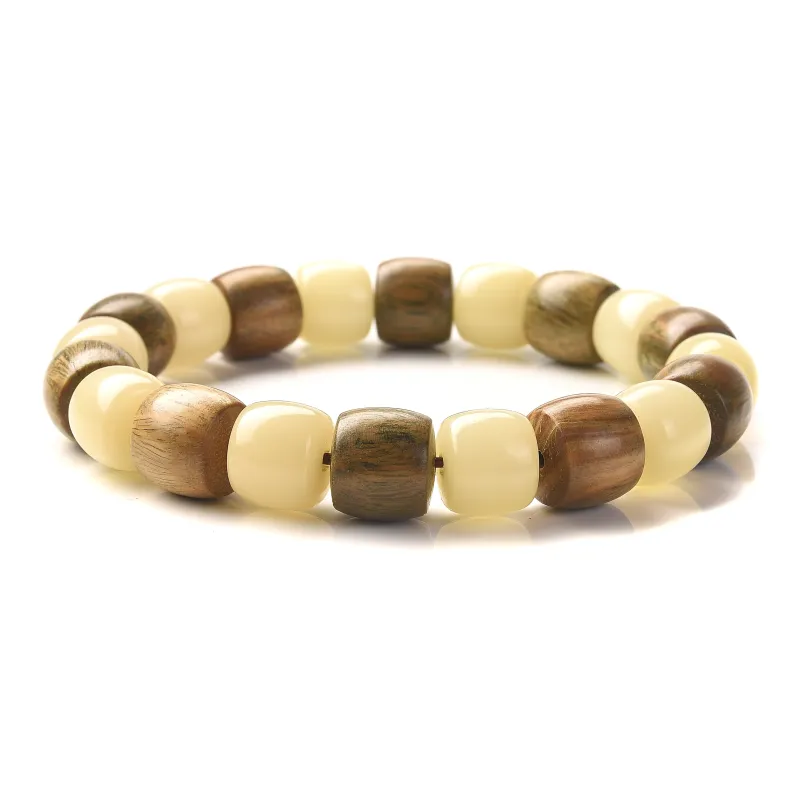 Abby's Wonderland White Jade Bodhi Bracelets Unisex-0