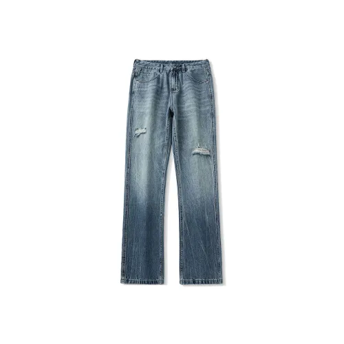 SNOW FLYING Jeans Unisex Dodger Blue