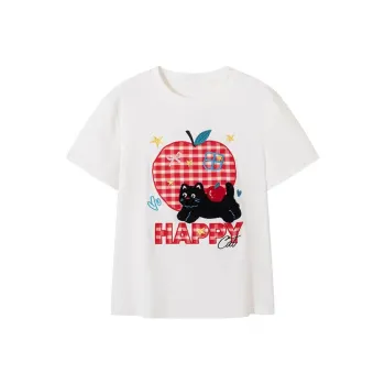 ABCMININ T Shirts Women's White