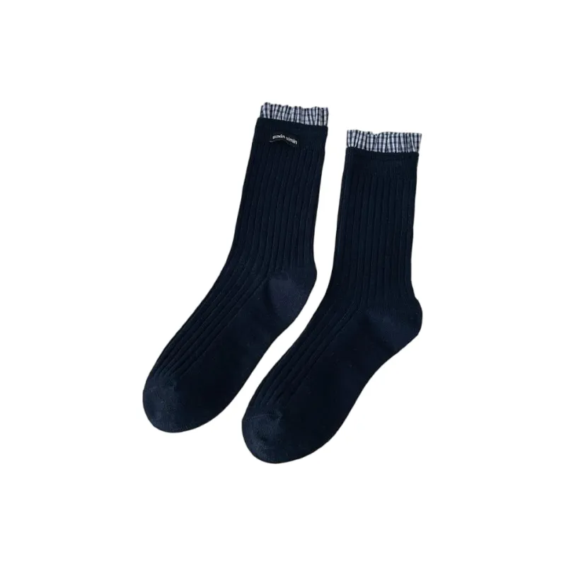 Gentle Welcome Mid Calf Socks Unisex 1 Pack-4