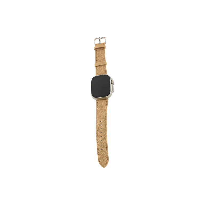 Antey Watch Band Apple Compatibility Artificial Leather Material-2