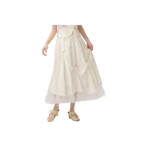 ZIHAN Casual Long Skirt Women's