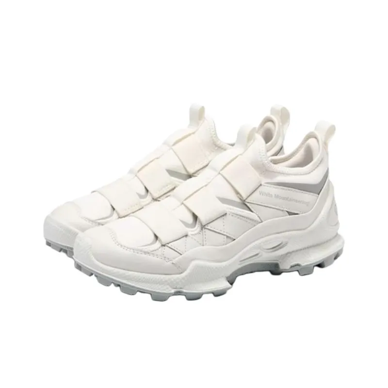 White Mountaineering x Ecco Biom C Trail Anti Slip Wear Resistant Low Top Hiking Shoes Women's White-2