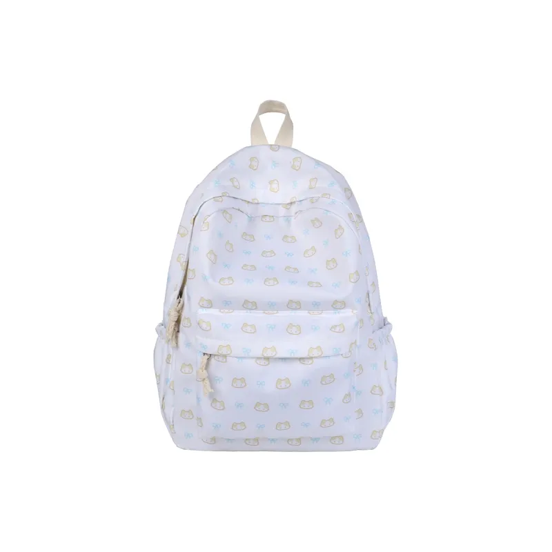 WICKBUEN Nylon Backpack Women's Ivory-0