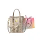 Ecru with Charm-Shopping Bag