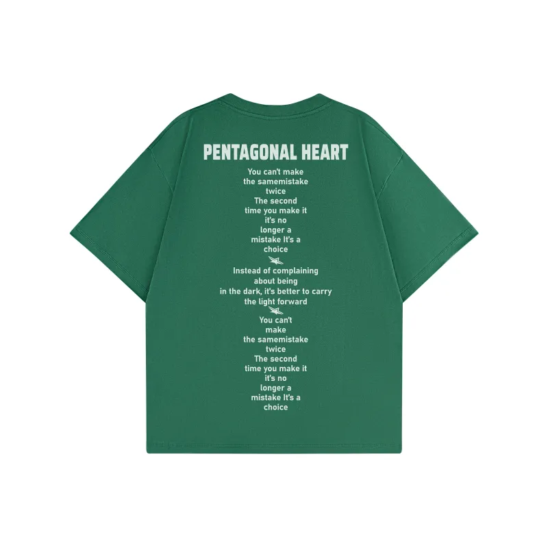 PENTAGONAL HEART T Shirt Unisex-30