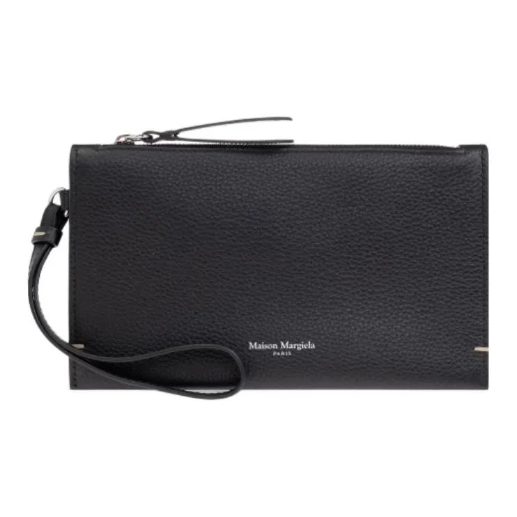 Maison Margiela Calfskin Clutch Men's Black-0