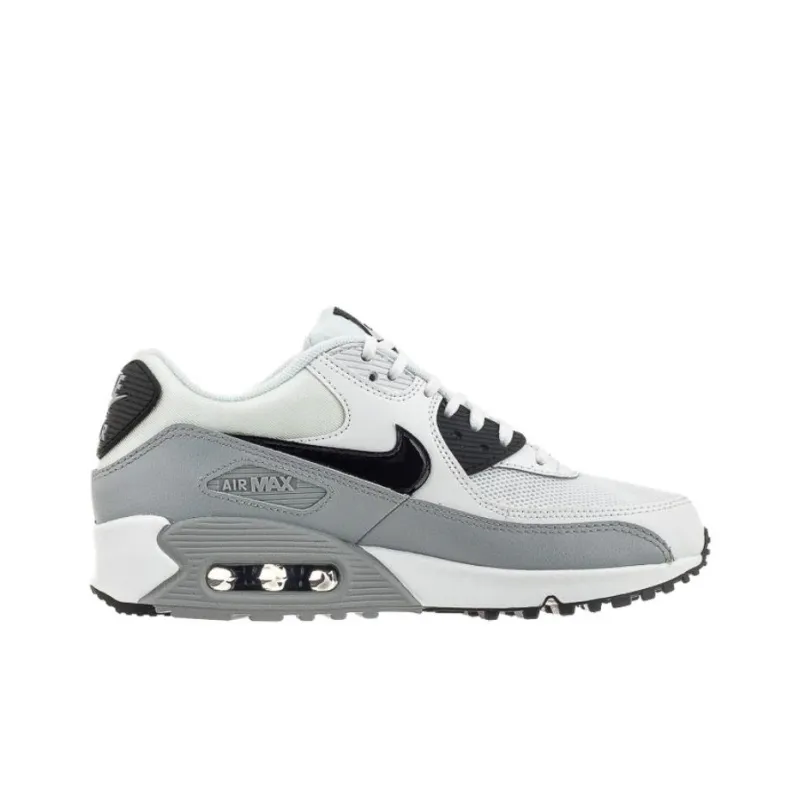 Nike Air Max 90 Anti Slip Wear Resistant Low Top Running Shoes Women's Black-1