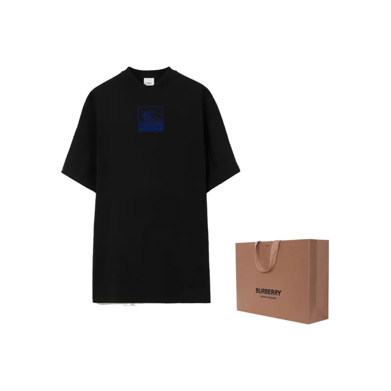 Burberry Short Sleeved Dress Women's Black-5