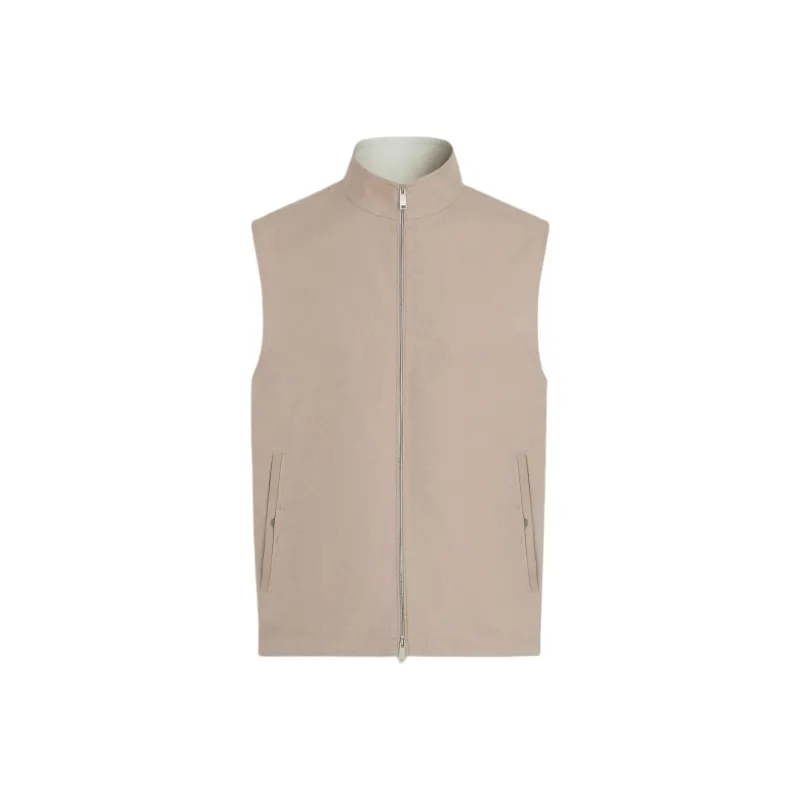 Ermenegildo Zegna Oasi Lino Gilet-0