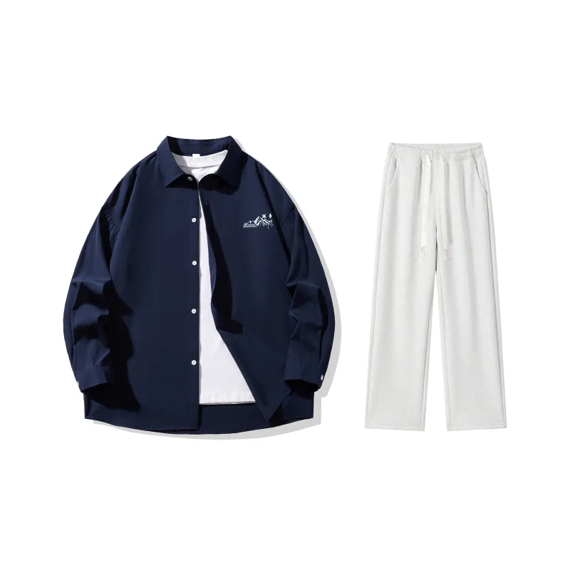 LA'T.WEEKEND Shirt Matching Set Unisex-32