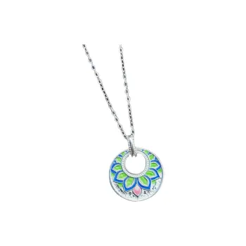 AITAO 999 Fine Silver Sterling Silver Necklaces Women's