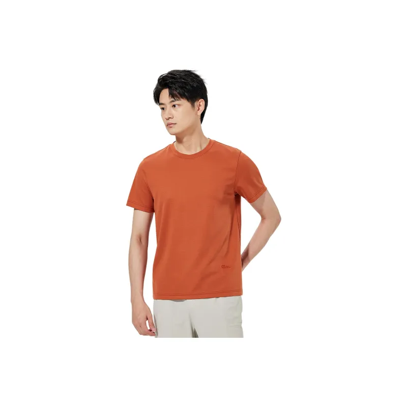 LESS IS MORE T Shirts Men Ginger Orange 25XTX3371Y-0