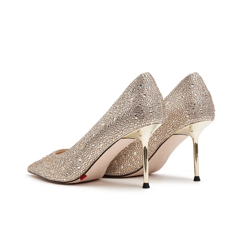Staccato Galaxy Sparkling Slim Heel High Heels Women's-6