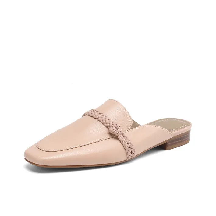 JIUXINGDAO Odor Resistant, Abrasion Resistant Closed Toe Slippers Women's-5