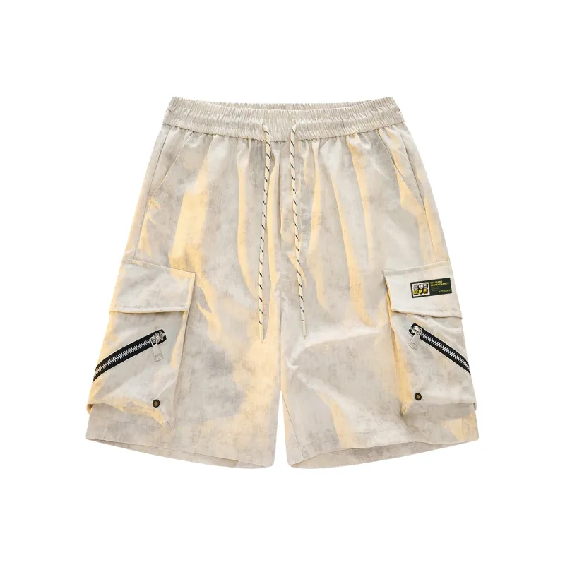 Yiwen Cargo Shorts Unisex-12