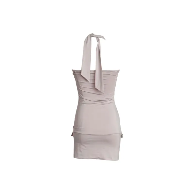 FLIM Sleeveless Dresses Women's Pink-1