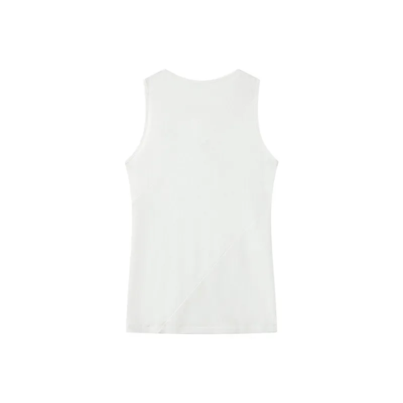 Crying Center Tank Tops Unisex White-1