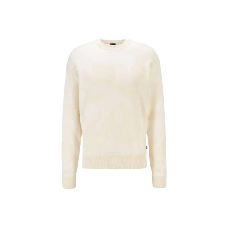 HUGO BOSS Sweaters Men Beige-0