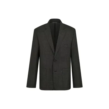 DIOR FW25 Business Suit Coat Men's Gray