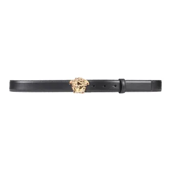 VERSACE La Medusa Leather Belt