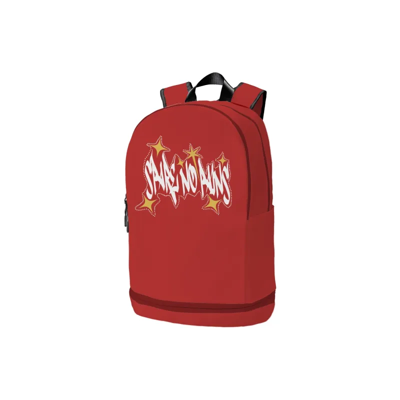 Spare No Pains. Polyester Backpack Regular Unisex Multicolor-1