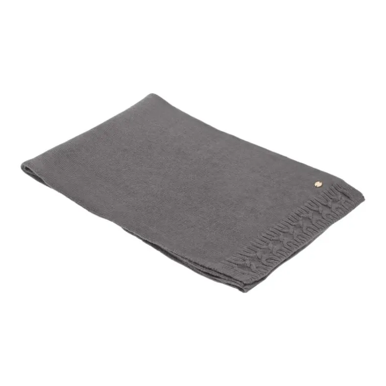 HELEN KAMINSKI Cashmere Knit Scarves Unisex Gray-1