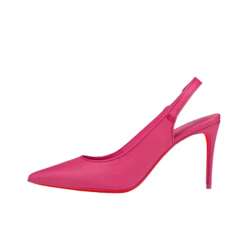 CL LUBOTING Sporty Kate Sling Slim Heel High Heels 8.5cm Women's Pink