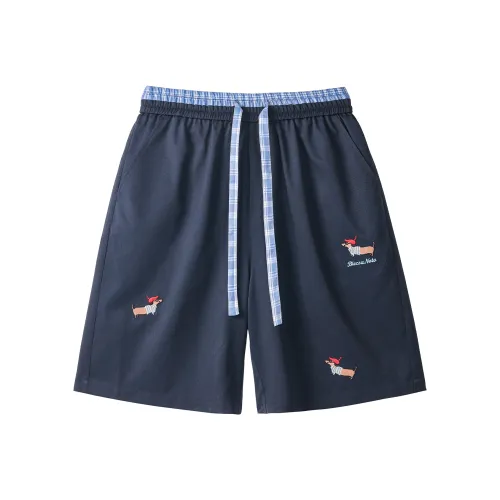 Pirkadat Casual Shorts Unisex Navy Blue