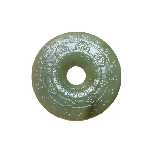 BUDOUXIAOAI Hetian Jade Pendants White Jade/Pale Greenish White Jade Unisex