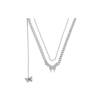 VERENA REINE Titanium Steel Necklaces Women's