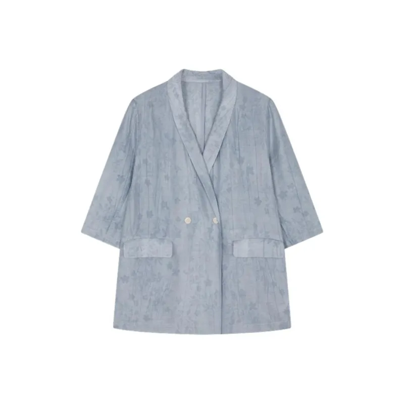 IHIMI Business Suits Women's Illusion Blue-0