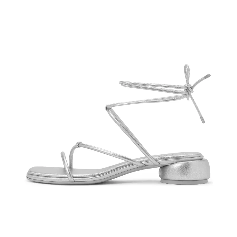CHARLES&KEITH Small Ck One Strap Sandals 4cm Women's-1