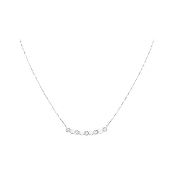 Chaumet Bee My Love Nest Series 18K White Gold Pendants Women's
