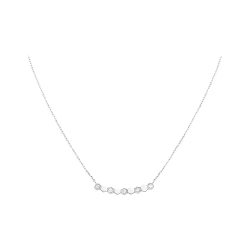 Chaumet Bee My Love Nest Series 18K White Gold Pendants Women's