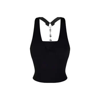 MIMOSA CHUR Tank Tops Women's Black