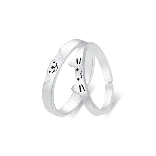 UZIID 999 Fine Silver Rings Unisex