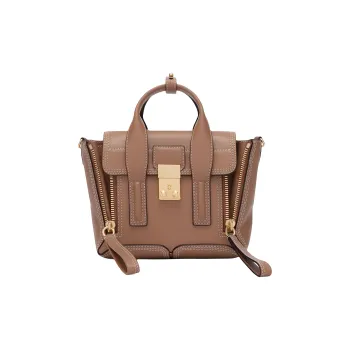 3.1 Phillip Lim Pashli Smooth Leather Handbag Shoulder Bag Crossbody Bag Mini Women's Camel