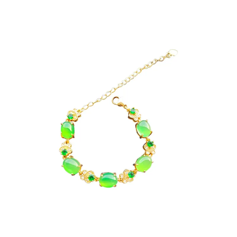 Gifts Chalcedony Bracelets Unisex-0