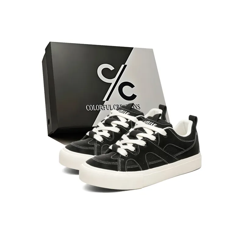 Colorful Creations Anti Slip Wear Resistant Skateboard Shoes Men's Box-0